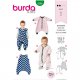Burda 9298 Slaapzak van Jersey Jogging of Fleece