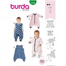 Burda 9298 Slaapzak van Jersey Jogging of Fleece