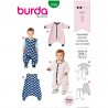 Burda 9298 Slaapzak van Jersey Jogging of Fleece