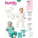 Burda 9315 Combinaties van jogging, tricot, Jersey, Nicky of Fleece