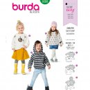 Burda 9308 Sweaters van Jogging, Gebreid