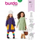 Burda 9310 Jurkjes van Tricot of Jogging