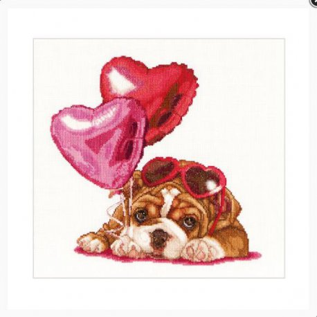 Thea G. Valentine's Puppy op Aida