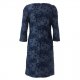 Burda 6149 Jurken van Wol, Jacquard of Stofmenging