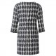 Burda 6149 Jurken van Wol, Jacquard of Stofmenging