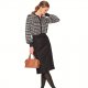 Burda 6181 Rokken van Wol, Katoen of Jacquard