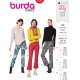 Burda 6152 Broeken van wol, jeans of gabardine stretch
