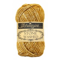Pendikte 3-3,5 mm. Kleur 809. Yellow Jasper. Scheepjeswol.