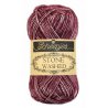 10x Stone Washed. Pendikte 3-3,5 mm. Kleur 810. Garnet. Scheepjeswol.