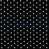Poplin Kleine Sterretjes 04955 V zwart 001