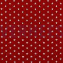 Poplin Kleine Sterretjes 04955 V Rood 004