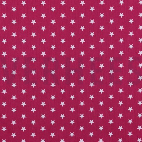 Poplin Kleine Sterretjes 04955 V Roze 006