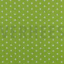 Poplin Kleine Sterretjes 04955 V Lime 008