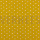 Poplin Kleine Sterretjes 04955 V geel 016