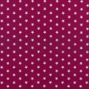 Poplin Kleine Sterretjes 04955 V Cerise 018