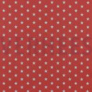 Poplin Kleine Sterretjes 04955 V Coral 024