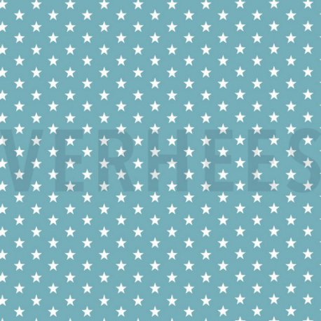 Poplin Kleine Sterretjes 04955 V Oud Groen 029