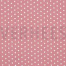 Poplin Kleine Sterretjes 04955 V Roze 031