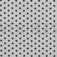 Poplin Kleine Sterretjes 04955 V Wit zwart 101