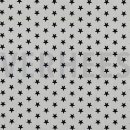 Poplin Kleine Sterretjes 04955 V Wit zwart 101