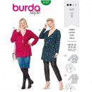 Burda 6197 Tunieks van Tricot Jersey