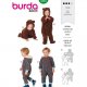 Burda 9294 Jumpsuits van Jogging, Tricot of Teddy
