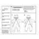 Burda 9294 Jumpsuits van Jogging, Tricot of Teddy