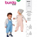 Burda 9295 Salopettes van Jogging, Tricot of Fleece