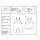 Burda 9295 Salopettes van Jogging, Tricot of Fleece