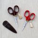 COHANA SCHAAR MET GOUDEN KWAST 10,5CM BRUIN