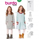 Burda 9286 Jurkjes van Jogging, Tricot of Jersey