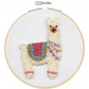 PUNCH NEEDLE LLAMA PN-0190807