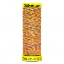 5x GÜTERMANN DECO STITCH MULTICOLOUR NR.70 G702161-9873