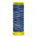 5x GÜTERMANN DECO STITCH MULTICOLOUR NR.70 G702161-9962