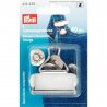 PRYM GARNITUREN VOOR TUINBROEK 40MM ZILVER 416.420
