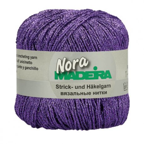 MADEIRA NORA GEMETALLISEERD HAAK- EN BREIGAREN M9813 paars 311