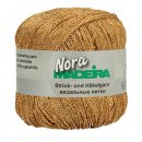 5x MADEIRA NORA GEMETALLISEERD HAAK- EN BREIGAREN M9813 Rood Goud 322