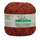 5x MADEIRA NORA GEMETALLISEERD HAAK- EN BREIGAREN M9813 Rood 327
