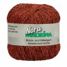 5x MADEIRA NORA GEMETALLISEERD HAAK- EN BREIGAREN M9813 Rood 327