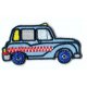 Applicatie London Taxi blauw