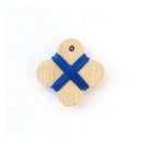 COHANA WIKKELKAART HOUT 45-062 blauw