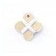 COHANA WIKKELKAART HOUT 45-064 wit