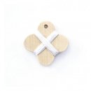 COHANA WIKKELKAART HOUT 45-064 wit