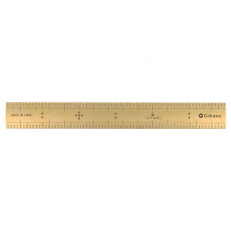COHANA BAMBOO LINIAAL KOPER 15 cm 45-047