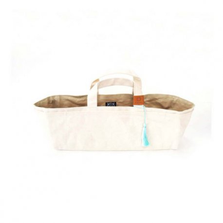 COHANA CANVAS OPBERGTAS NATUREL 45-027 Groen