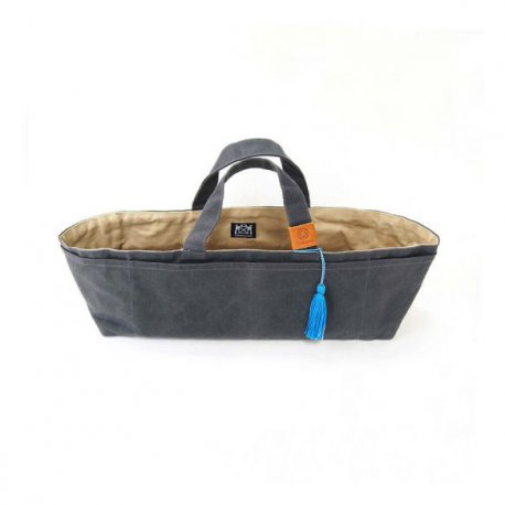 COHANA CANVAS OPBERGTAS NATUREL Grijs Blauw 45-029
