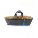 COHANA CANVAS OPBERGTAS NATUREL Grijs Blauw 45-029