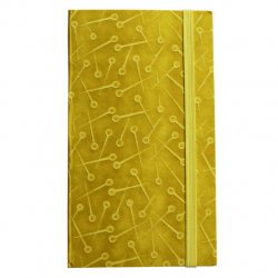 COHANA UKIGAMI NOTITIEBOEK 2.5MM GEBLOKT 45-076 geel