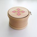 COHANA MAGEWAPPA OPBERGBOX BORDUURRING 12CM 45-071 geel roze