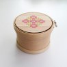 COHANA MAGEWAPPA OPBERGBOX BORDUURRING 12CM 45-071 geel roze